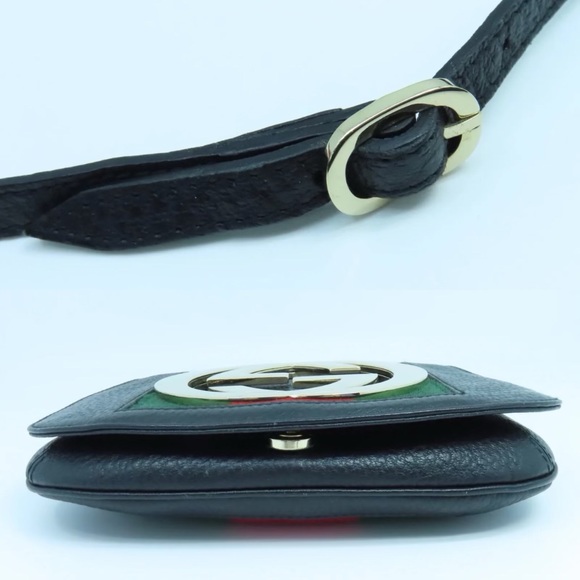 GUCCI Soho Interlocking G sherry line crossbody - Picture 10 of 11